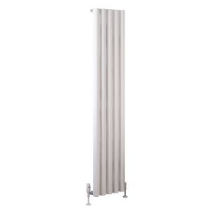 Eastbrook Burford Matt White Aluminium Designer Radiator 1800 x 345mm