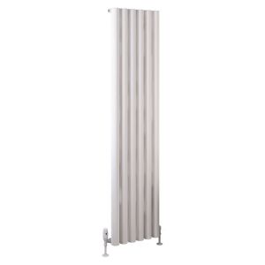 Eastbrook Burford Matt White Aluminium Designer Radiator 1800 x 415mm