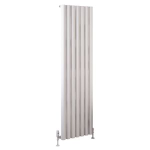 Eastbrook Burford Matt White Aluminium Designer Radiator 1800 x 485mm