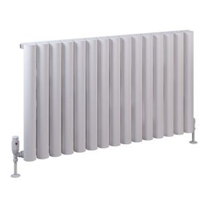 Eastbrook Burford Matt White Aluminium Designer Radiator 600 x 1045mm