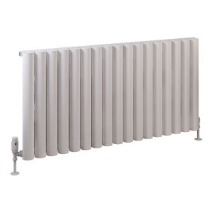 Eastbrook Burford Matt White Aluminium Designer Radiator 600 x 1185mm