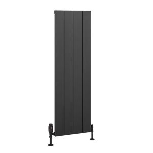 Eastbrook Charlton Matt Anthracite Aluminium Designer Radiator 1200 x 375mm