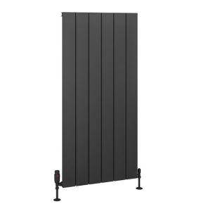 Eastbrook Charlton Matt Anthracite Aluminium Designer Radiator 1200 x 565mm