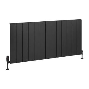 Eastbrook Charlton Matt Anthracite Aluminium Designer Radiator 600 x 1230mm