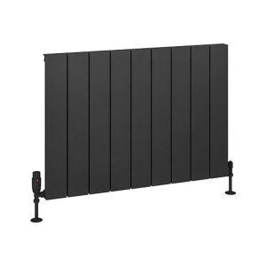 Eastbrook Charlton Matt Anthracite Aluminium Designer Radiator 600 x 850mm