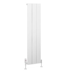 Eastbrook Charlton Matt White Aluminium Designer Radiator 1200 x 280mm