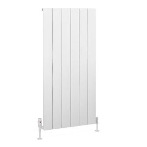 Eastbrook Charlton Matt White Aluminium Designer Radiator 1200 x 565mm