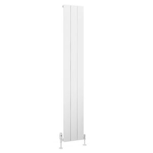 Eastbrook Charlton Matt White Aluminium Designer Radiator 1800 x 280mm