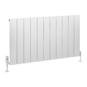 Eastbrook Charlton Matt White Aluminium Designer Radiator 600 x 1040mm