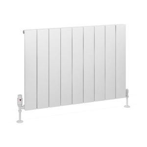 Eastbrook Charlton Matt White Aluminium Designer Radiator 600 x 850mm