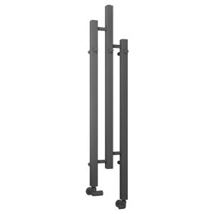 Eastbrook Conwy Matt Anthracite Designer Towel Rail 1200 x 220mm