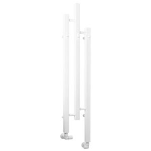 Eastbrook Conwy Matt White Designer Towel Rail 1200 x 220mm