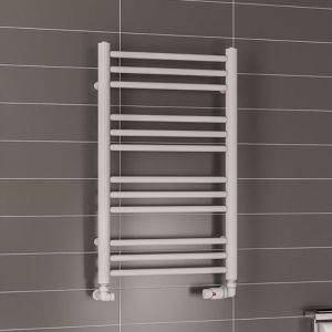 Eastbrook Corinium Round Matt Grey Towel Rail 800 x 500mm