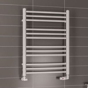 Eastbrook Corinium Round Matt Grey Towel Rail 800 x 600mm