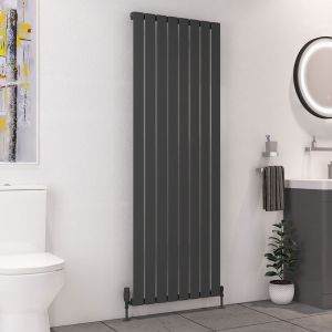 Eastbrook Deddington Matt Anthracite Steel Designer Radiator 1800 x 630mm