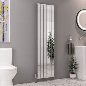 Eastbrook Deddington Chrome Steel Designer Radiator 1800 x 470mm