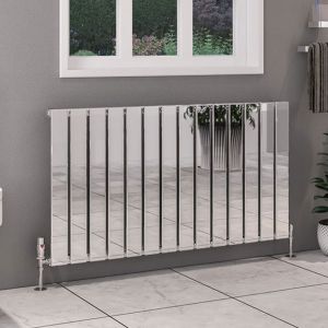 Eastbrook Deddington Chrome Steel Designer Radiator 600 x 1110mm