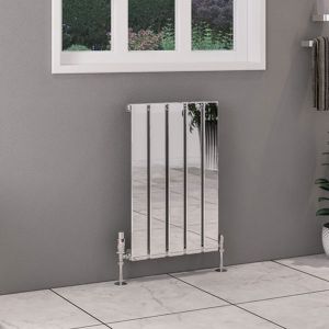 Eastbrook Deddington Chrome Steel Designer Radiator 600 x 390mm