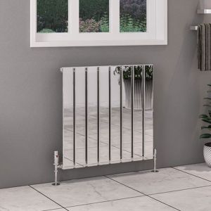 Eastbrook Deddington Chrome Steel Designer Radiator 600 x 630mm