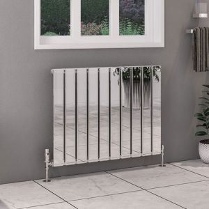 Eastbrook Deddington Chrome Steel Designer Radiator 600 x 790mm