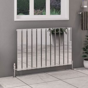 Eastbrook Deddington Chrome Steel Designer Radiator 600 x 950mm