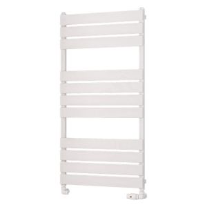 Eastbrook Deddington Gloss White Designer Towel Rail 1200 x 600mm