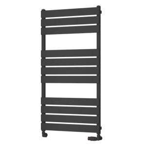 Eastbrook Deddington Matt Anthracite Designer Towel Rail 1200 x 600mm