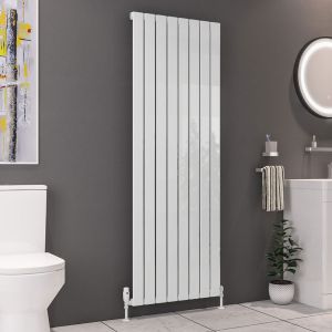 Eastbrook Deddington Gloss White Steel Designer Radiator 1800 x 630mm