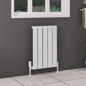 Eastbrook Deddington Gloss White Steel Designer Radiator 600 x 390mm