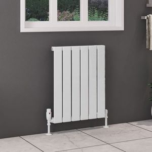 Eastbrook Deddington Gloss White Steel Designer Radiator 600 x 470mm