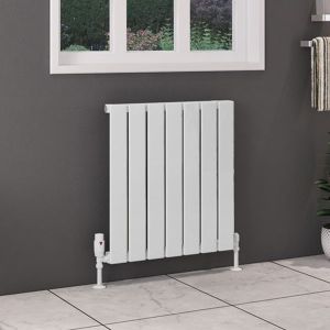 Eastbrook Deddington Gloss White Steel Designer Radiator 600 x 550mm