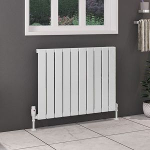 Eastbrook Deddington Gloss White Steel Designer Radiator 600 x 790mm