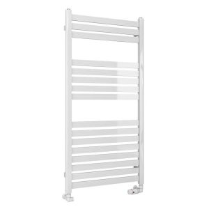 Eastbrook Defford Gloss White Designer Towel Rail 1200 x 600mm