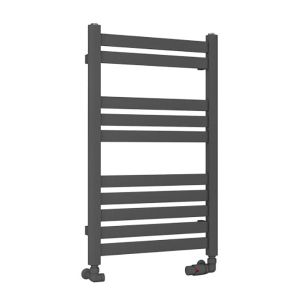 Eastbrook Defford Matt Anthracite Designer Towel Rail 800 x 500mm