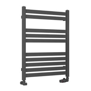 Eastbrook Defford Matt Anthracite Designer Towel Rail 800 x 600mm