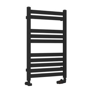 Eastbrook Defford Matt Black Designer Towel Rail 800 x 500mm