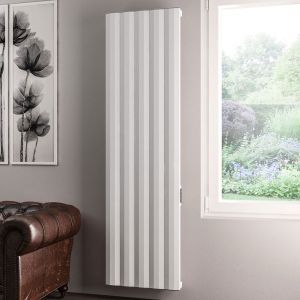 Eastbrook Derwent Dry Element White Electric Radiator 1800 x 504mm