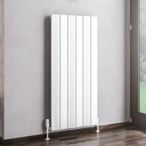 Eastbrook Fairford Matt White Aluminium Designer Radiator 1200 x 565mm