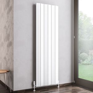 Eastbrook Fairford Matt White Aluminium Designer Radiator 1800 x 565mm