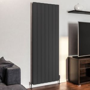 Eastbrook Guardia Matt Anthracite Aluminium Designer Radiator 1800 x 660mm