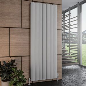 Eastbrook Guardia Matt Grey Aluminium Designer Radiator 1800 x 660mm