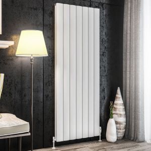 Eastbrook Guardia Matt White Aluminium Designer Radiator 1800 x 660mm