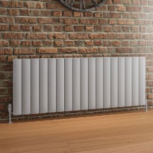 Eastbrook Guardia Matt Grey Aluminium Designer Radiator 600 x 1610mm