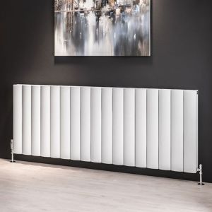 Eastbrook Guardia Matt White Aluminium Designer Radiator 600 x 1610mm