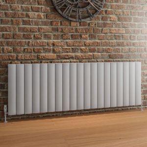 Eastbrook Guardia Matt Grey Aluminium Designer Radiator 600 x 1800mm