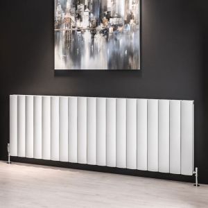 Eastbrook Guardia Matt White Aluminium Designer Radiator 600 x 1800mm