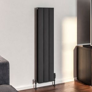 Eastbrook Guardia Matt Anthracite Aluminium Designer Radiator 1200 x 280mm