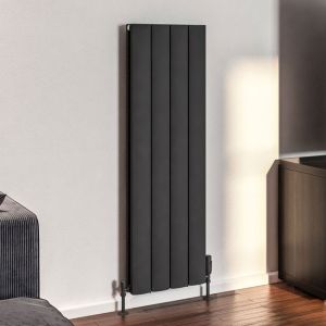 Eastbrook Guardia Matt Anthracite Aluminium Designer Radiator 1200 x 375mm