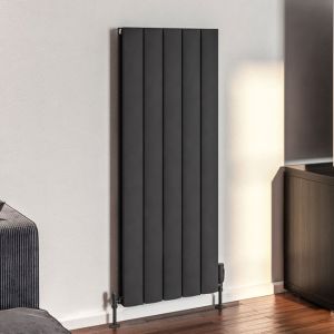 Eastbrook Guardia Matt Anthracite Aluminium Designer Radiator 1200 x 470mm