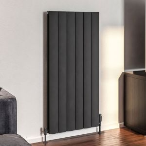 Eastbrook Guardia Matt Anthracite Aluminium Designer Radiator 1200 x 565mm